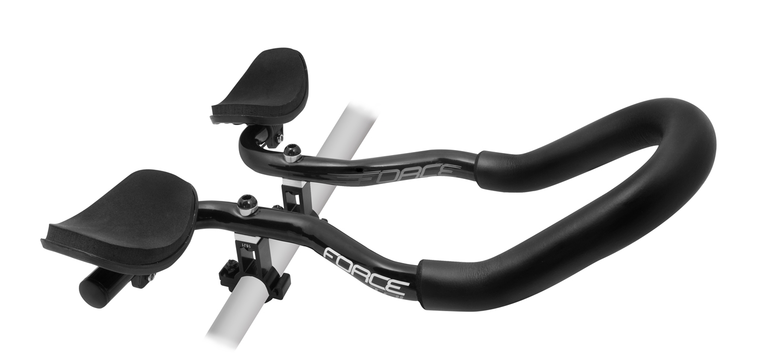 aerobars FORCE TRI 25,4 Al, glossy black