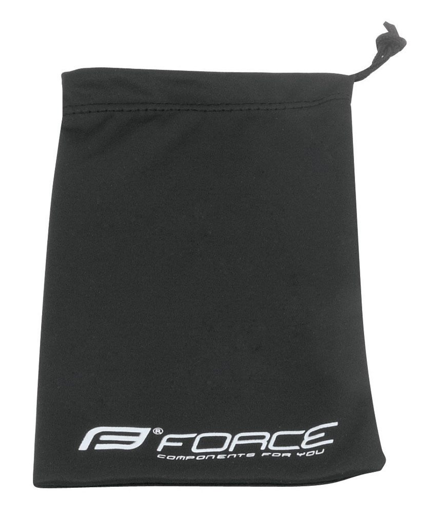 bag microfiber, for FORCE sunglasses, black