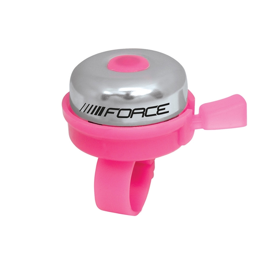 bell FORCE CLASSIC steel/plastic 22,2mm, pink