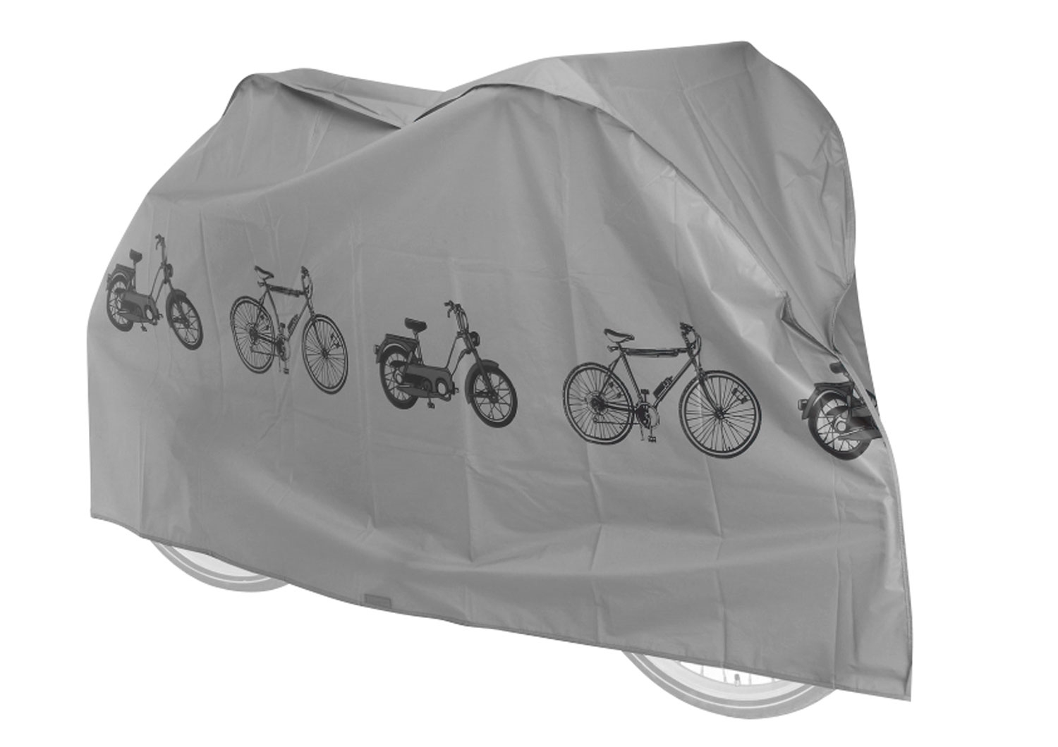 bike cover 220x120x68cm, silver