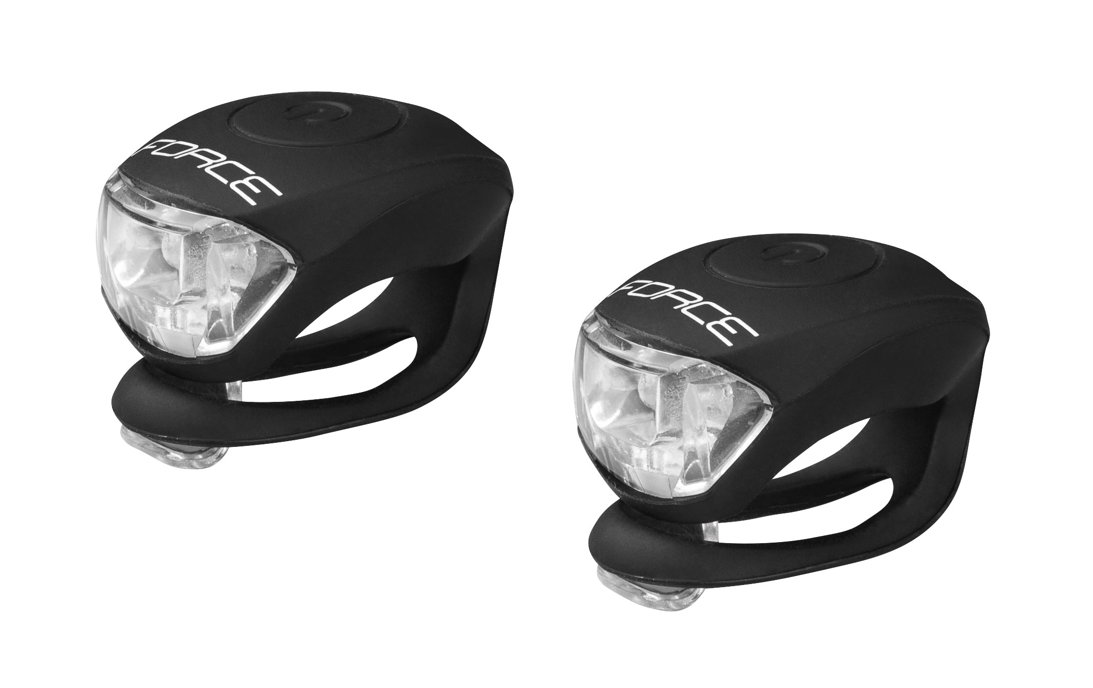 blinking light set F DOUBLE batt. front + rear