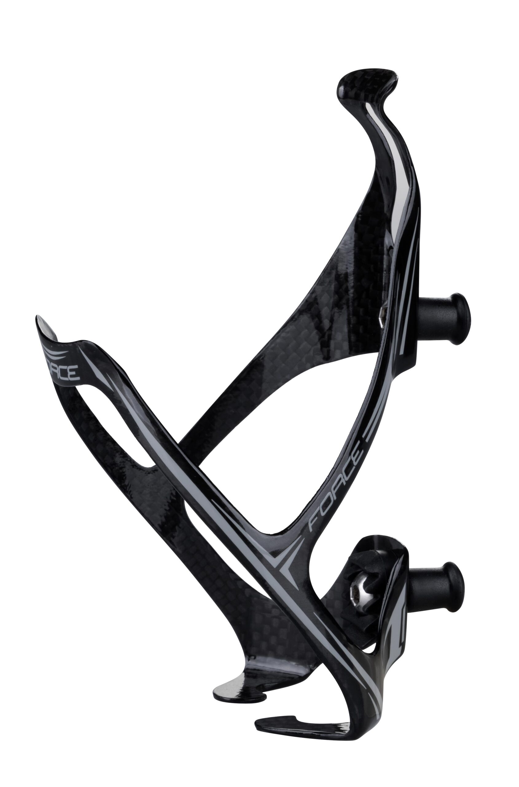 bottle cage FORCE carbon 18g, black-grey