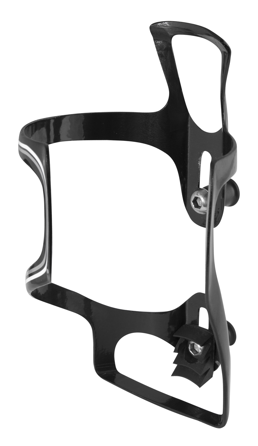 bottle cage FORCE carbon right, black-white