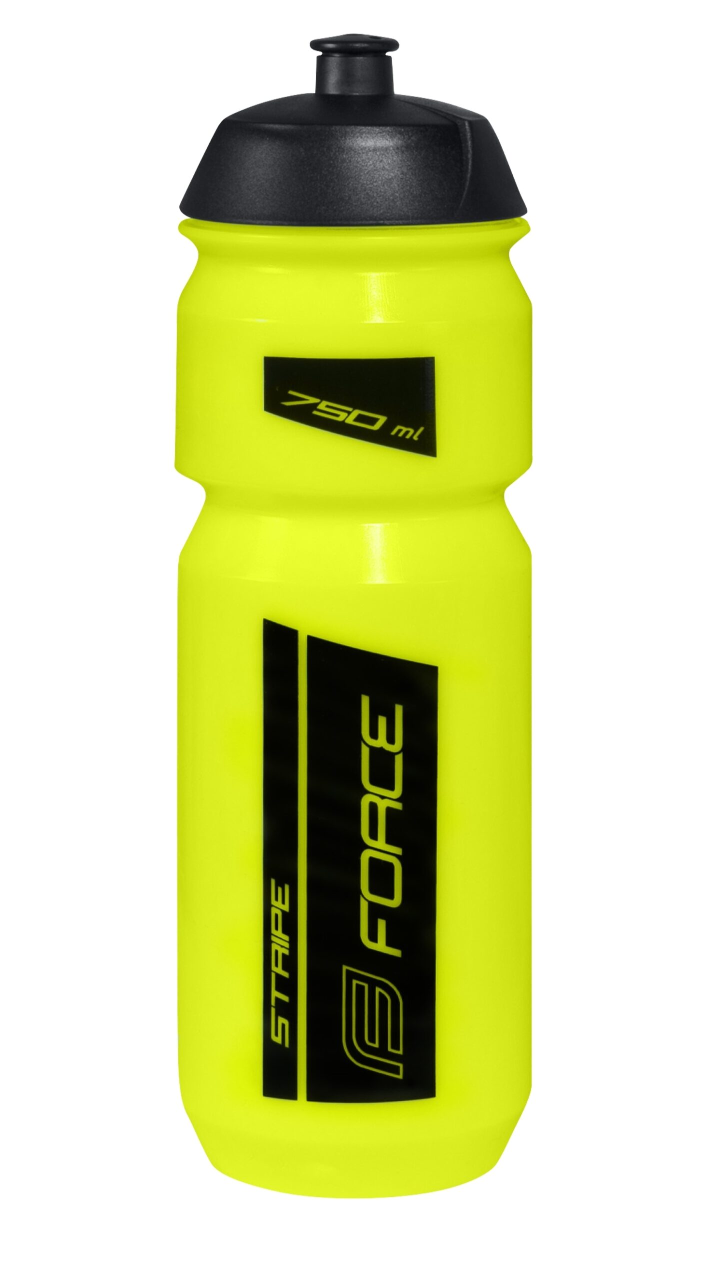 bottle FORCE STRIPE 0,75 l, fluo-black