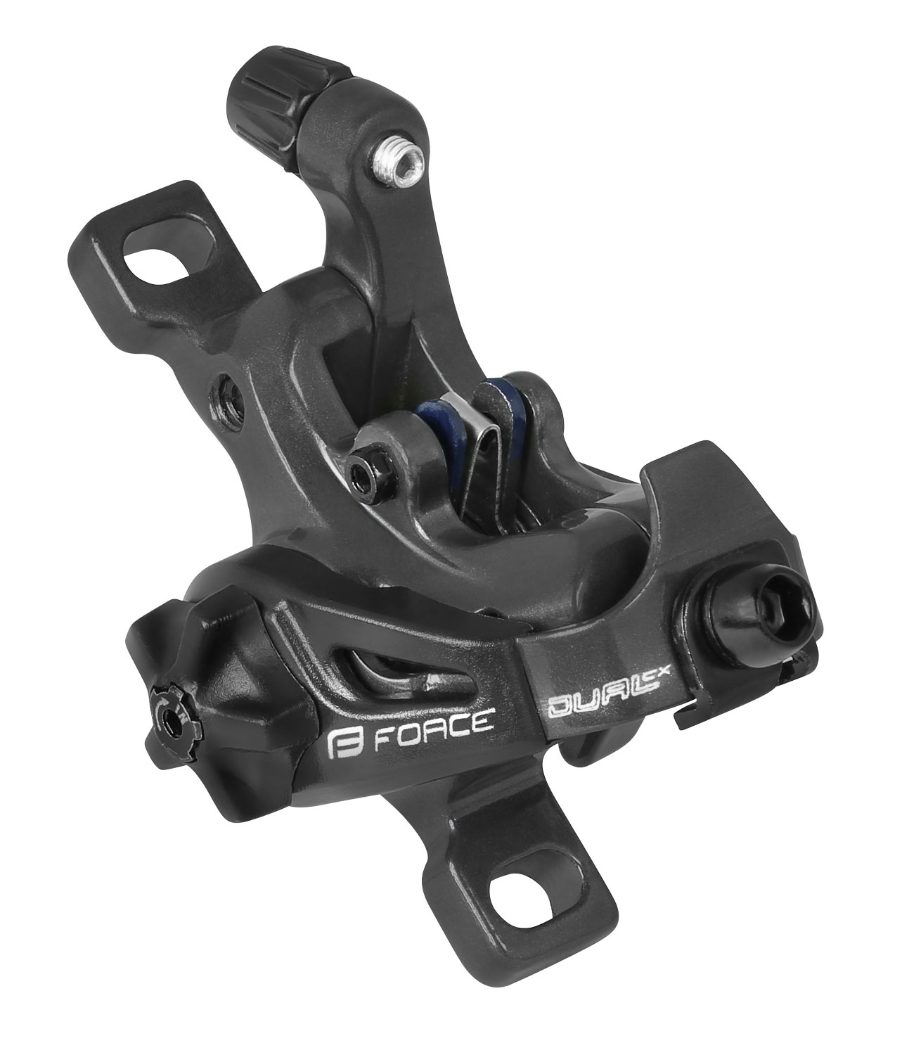 brake calipers F DUAL CX mechanical, black, pair