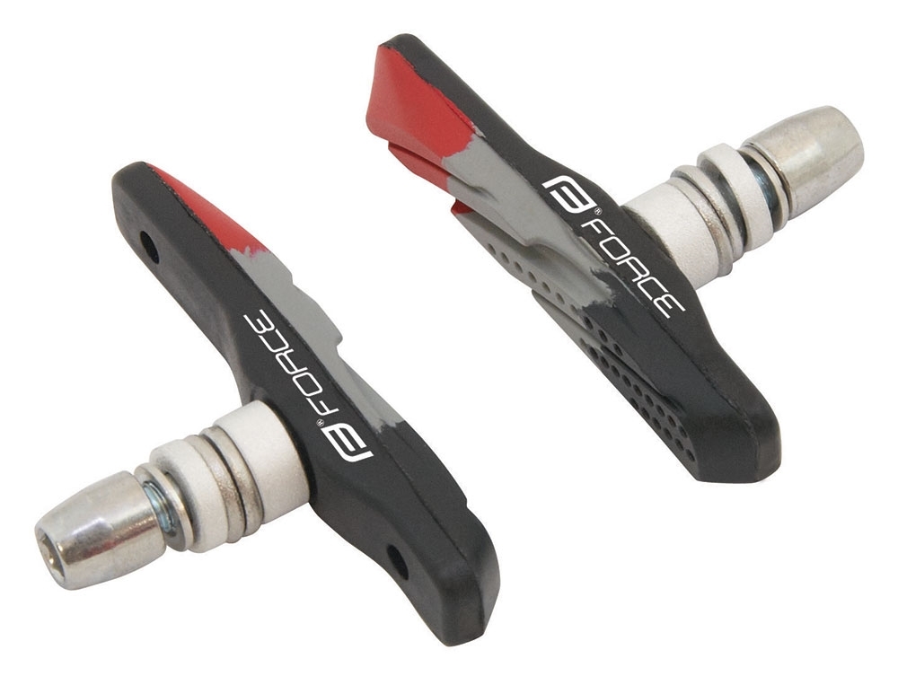 brake shoes F one-off, red-grey-black 70mm