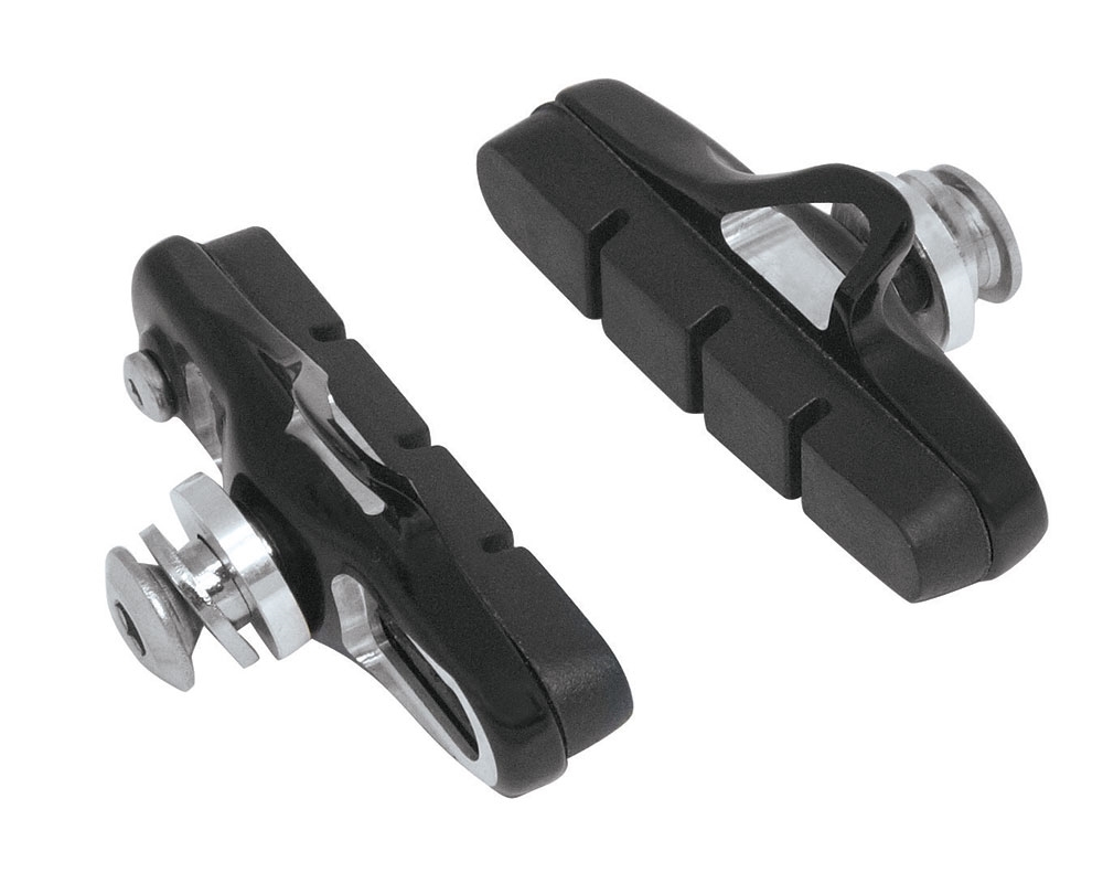 brake shoes F road removable CNC, black 55mm