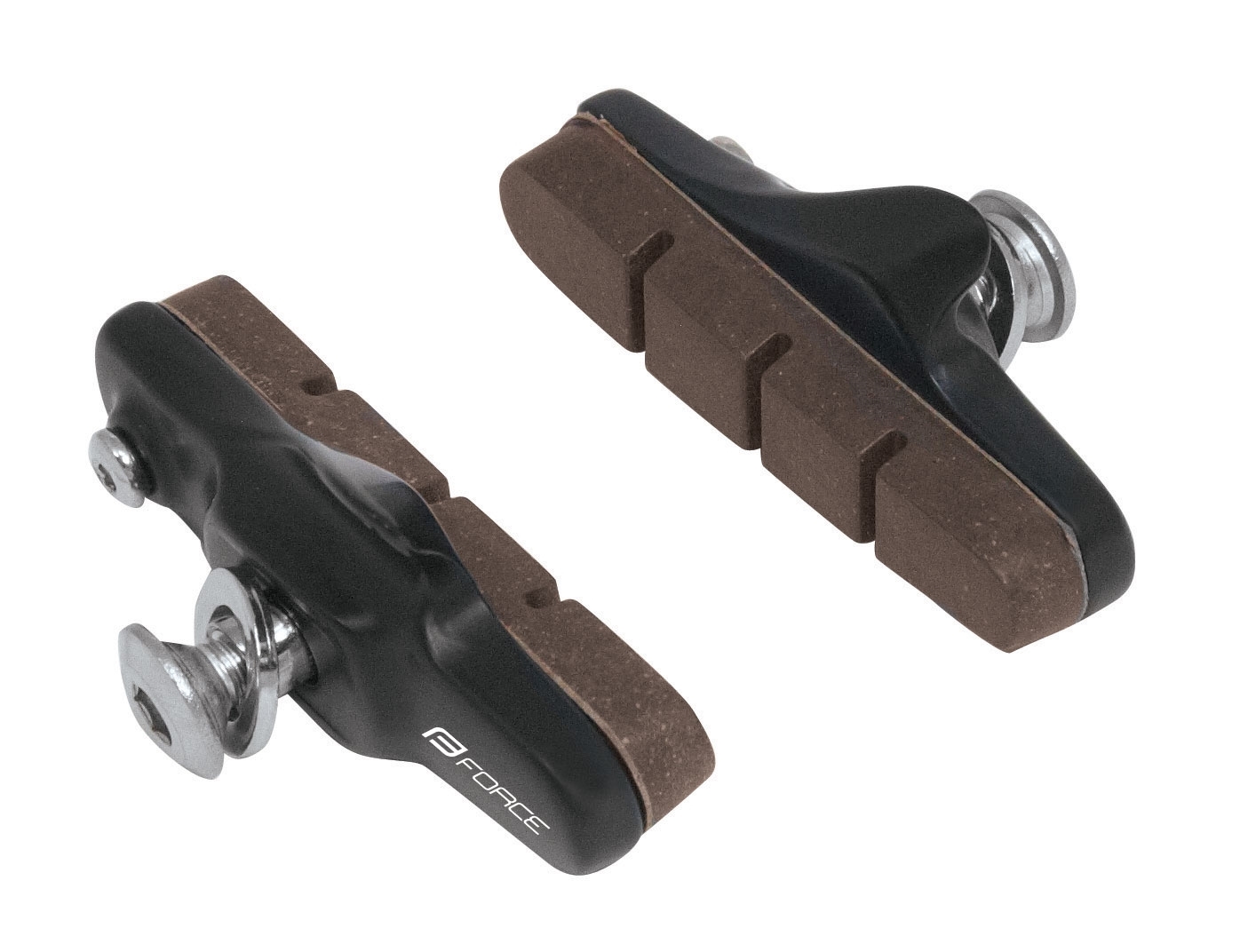 brake shoes F road removable cork, black 55mm