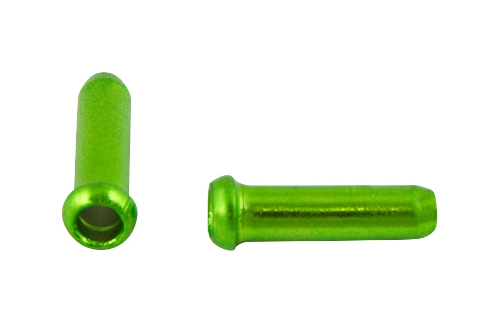 cable end tip FORCE Al, anodized green