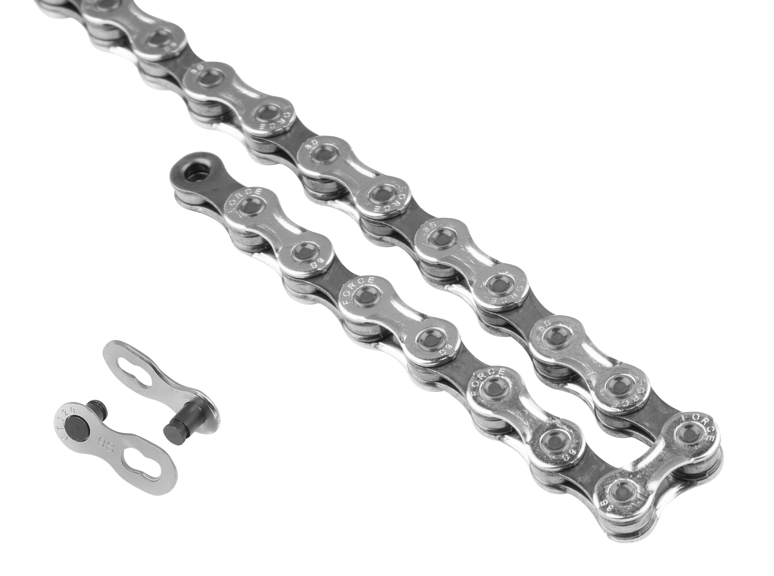 chain FORCE P8002 8 speed, silver/dark silver