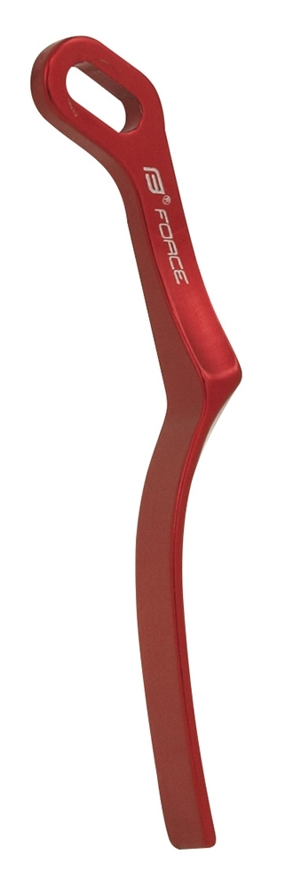 chain guard FORCE Al, anodized red