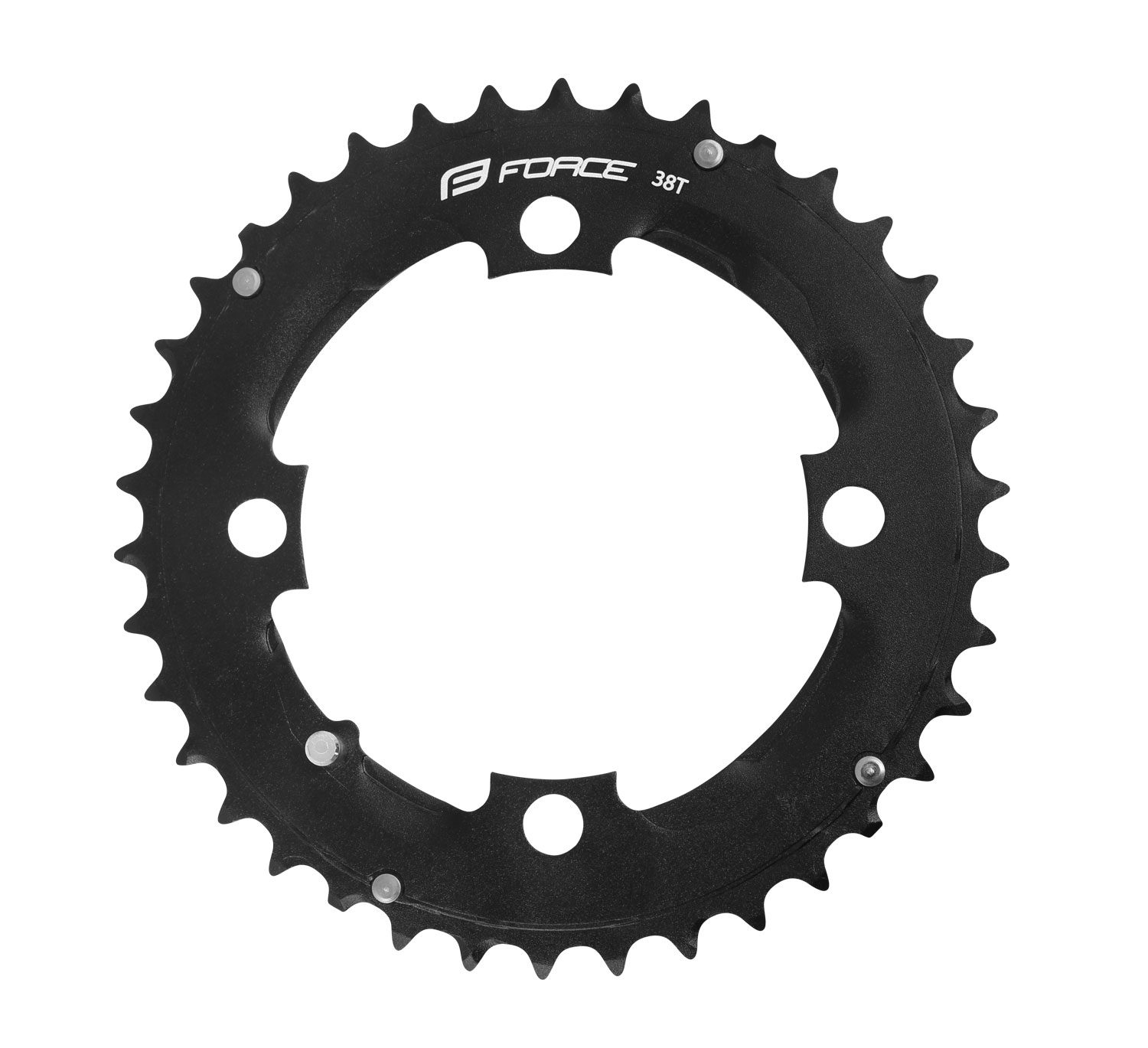 chain ring 38t AL, for crank FORCE TEN2.3+, black