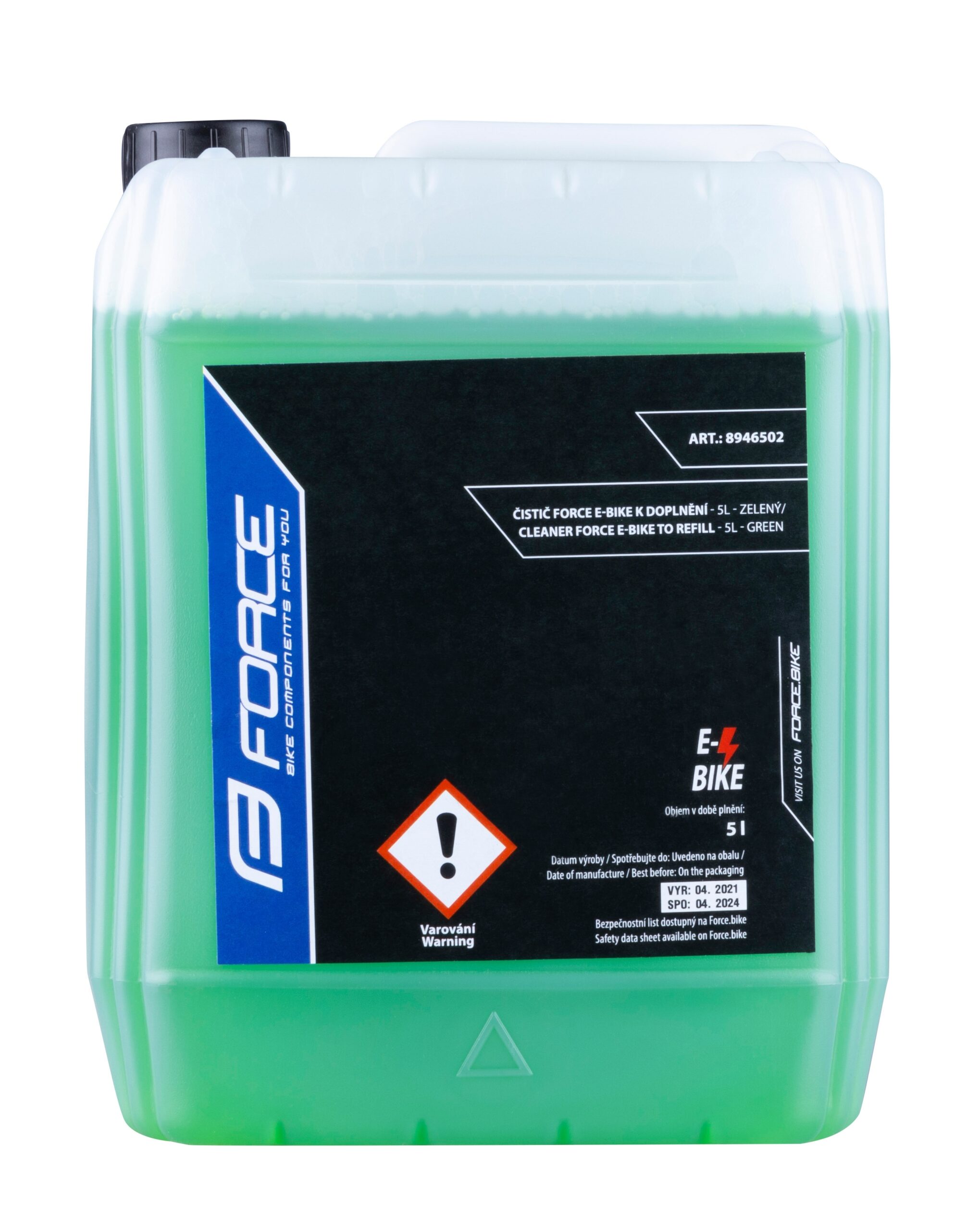 cleaner FORCE E-BIKE to refill – 5l green