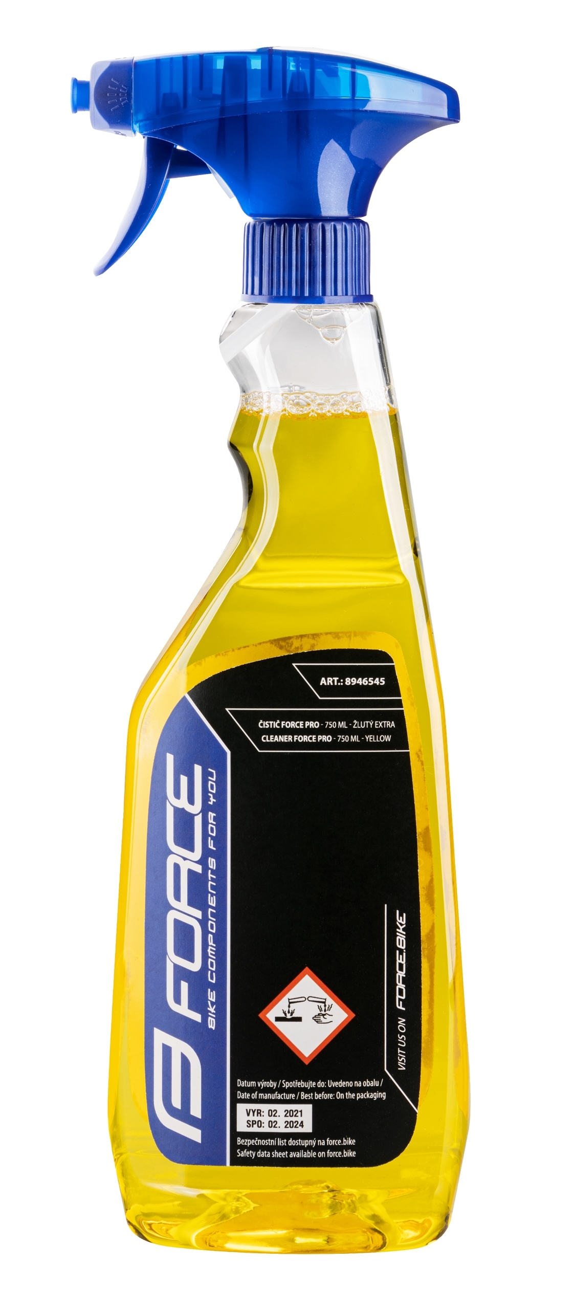 cleaner FORCE PRO sprayer 0,75 l – yellow