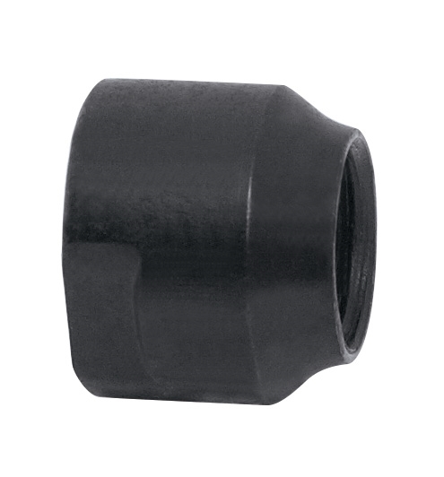 cone for front filled axle 9,5 mm, black