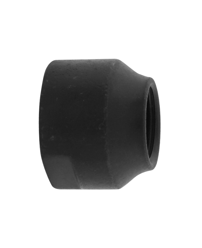 cone for front filled axle 9,5 mm, black