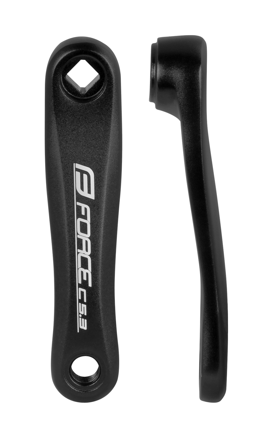 crank left FORCE C5.3 Al 140mm, black