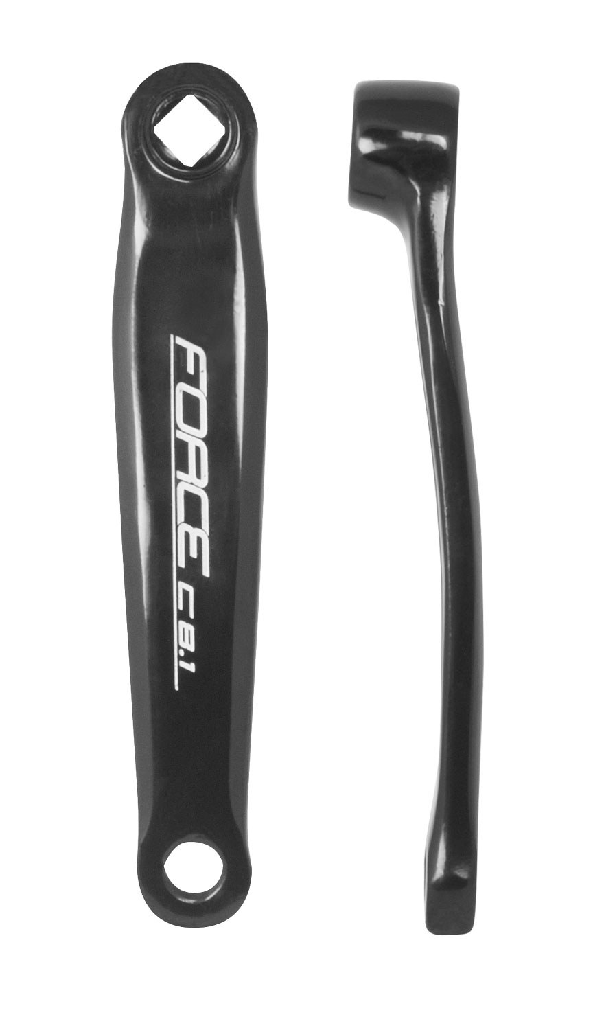 crank left FORCE C8.1 170mm, black