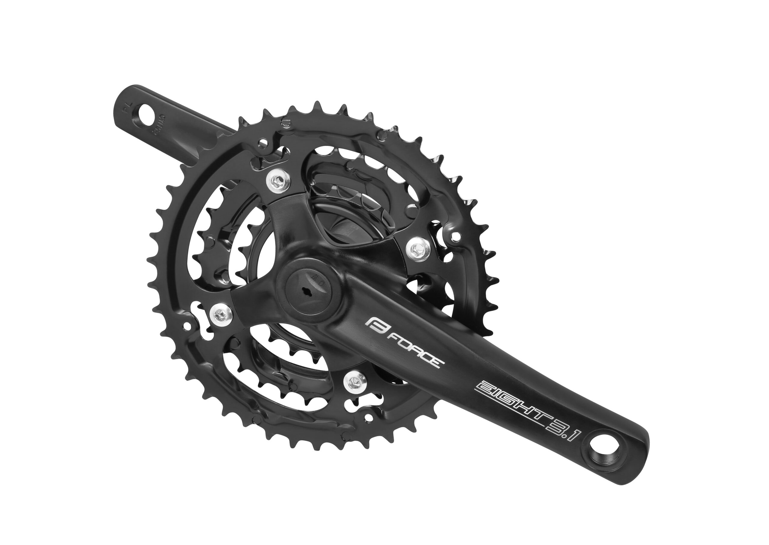 cranks F EIGHT3.1 Al 42/32/22t 152mm, black