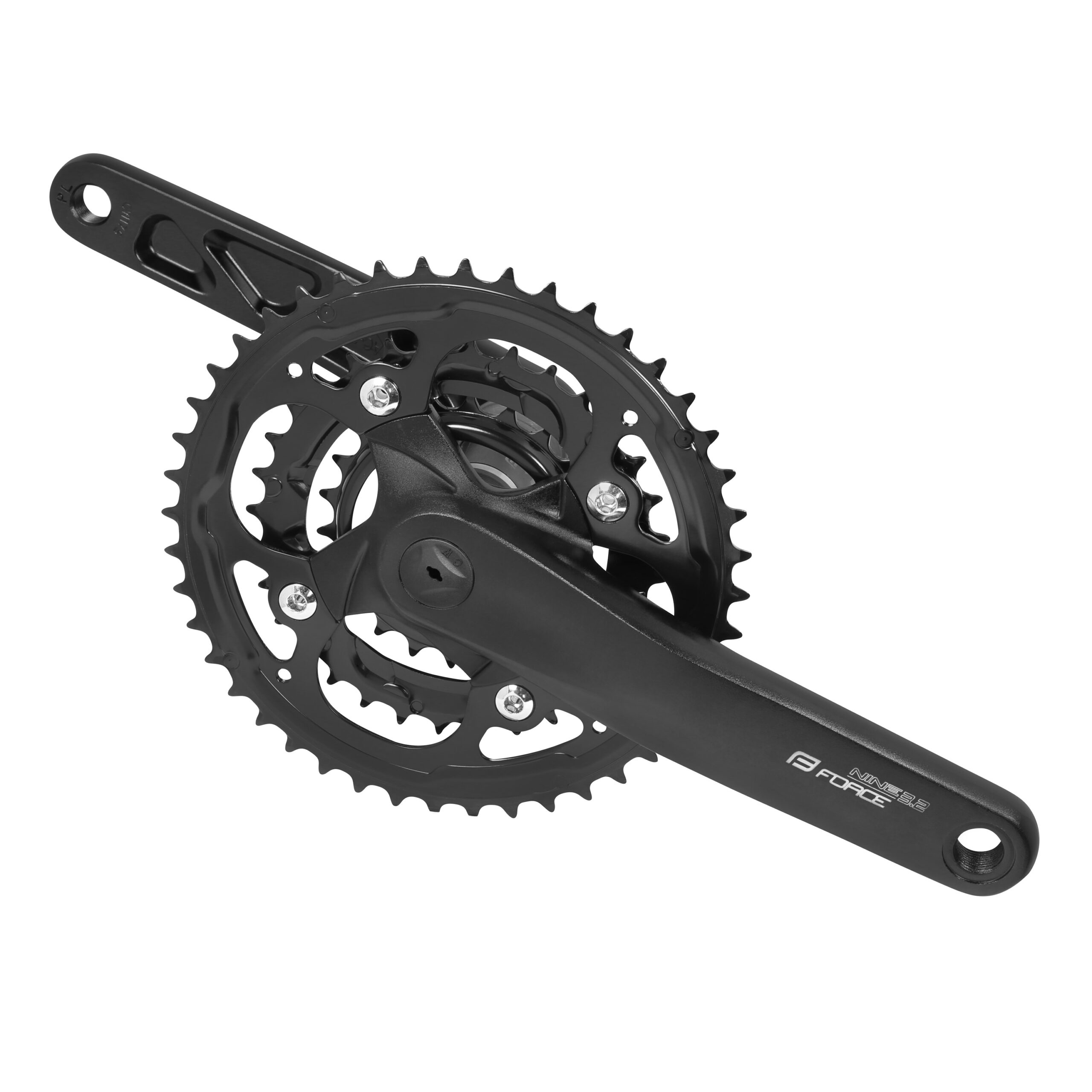 cranks F NINE 3.2 Al 44/32/22t 175mm, black