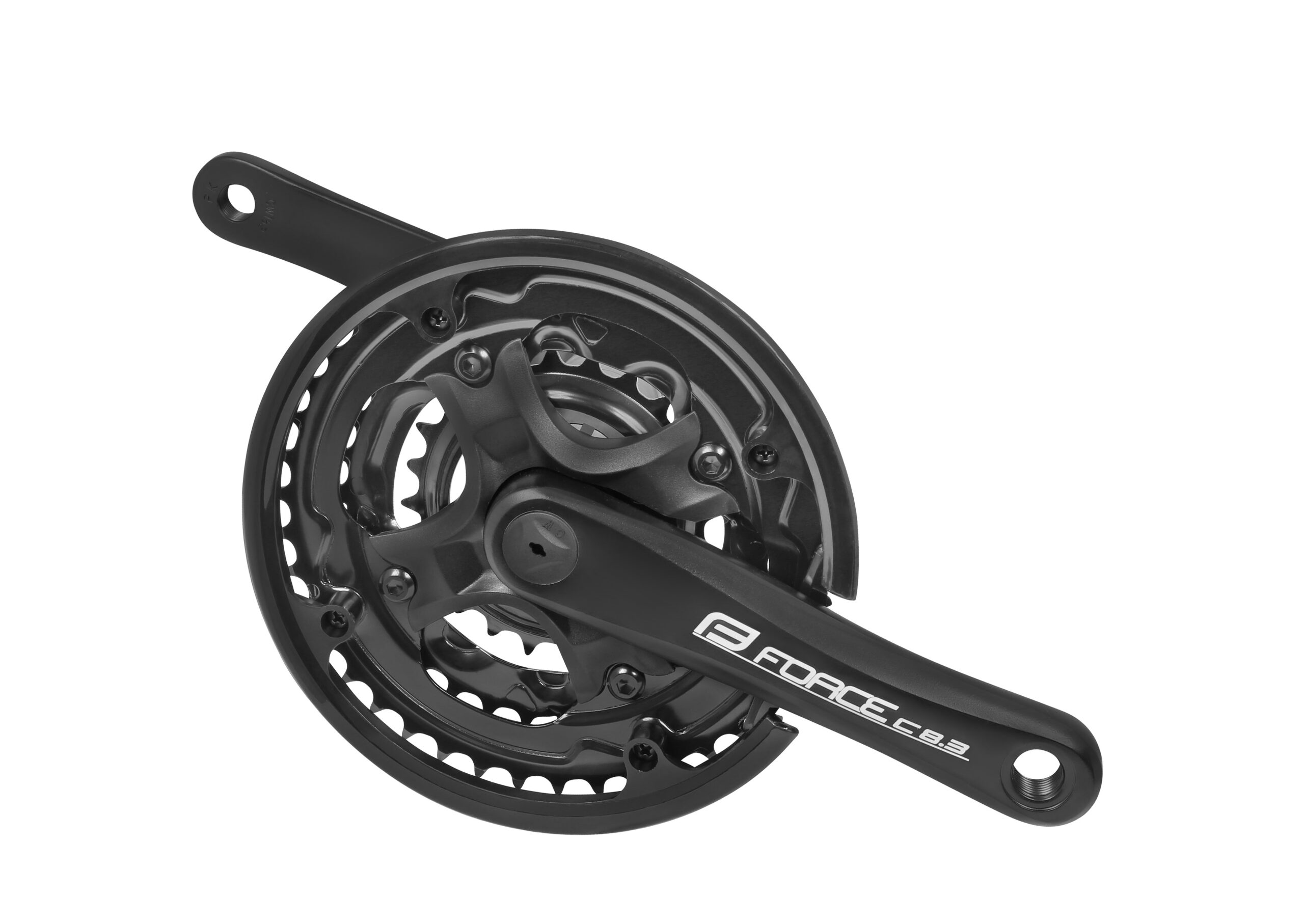 cranks FORCE C8.3 Al 42/34/24t 152mm, black