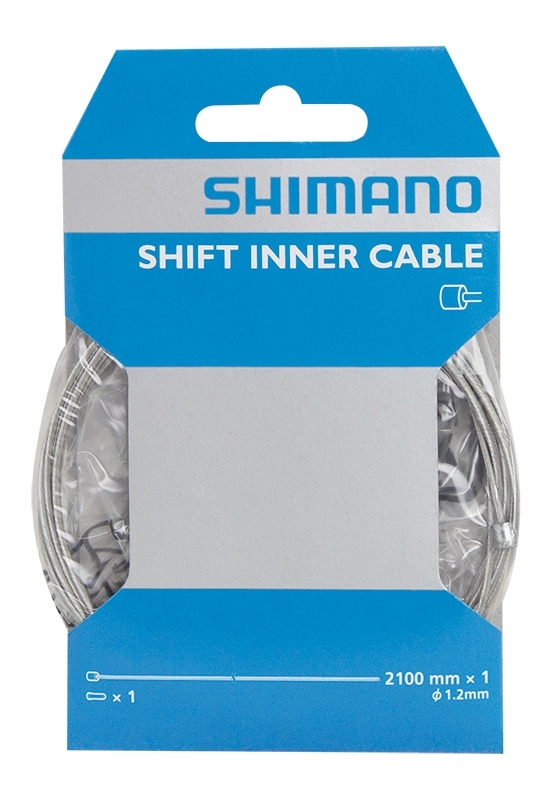 derailleur cable SH 2,1m/ 1,2mm BOX 10pcs