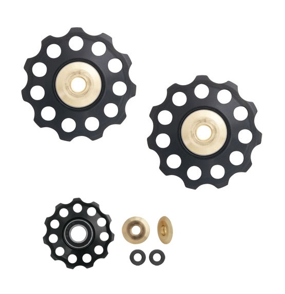 derailleur pulleys FORCE Al 11t, black pair