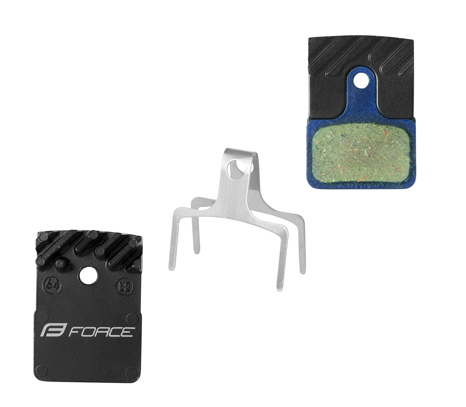 disc brake pads FORCE SH L03A polymer,with cooling