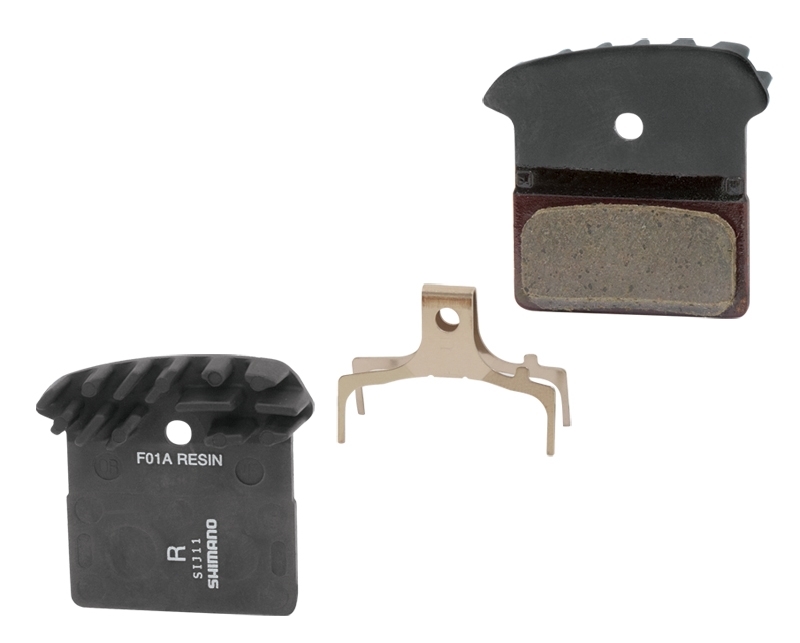 disc brake pads SH J03A resin, w spring+IceTech