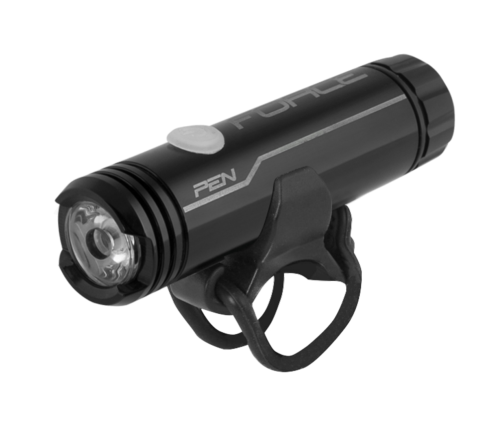 front light FORCE PEN 200LM USB, black