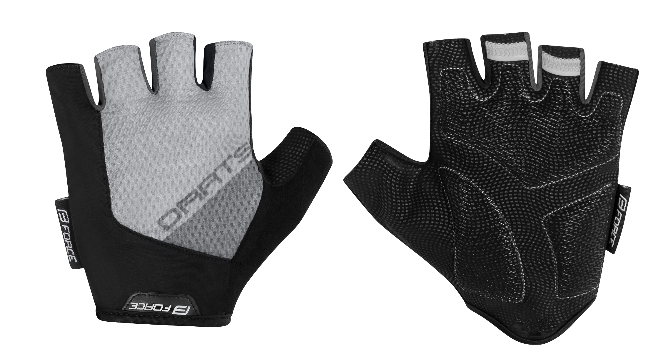 gloves F DARTS gel,w/o fastening,grey L