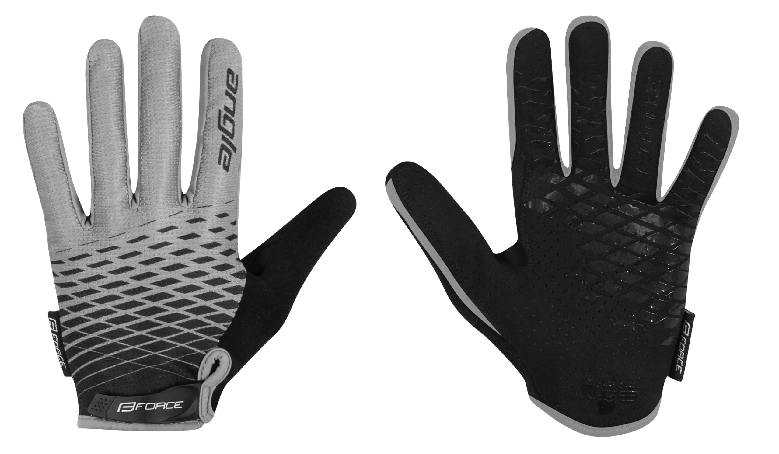 gloves F MTB ANGLE summer, grey-black XS