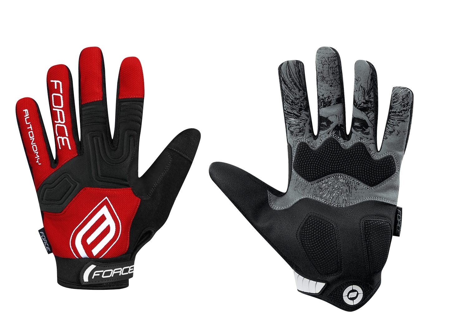 gloves F MTB AUTONOMY, red XXL