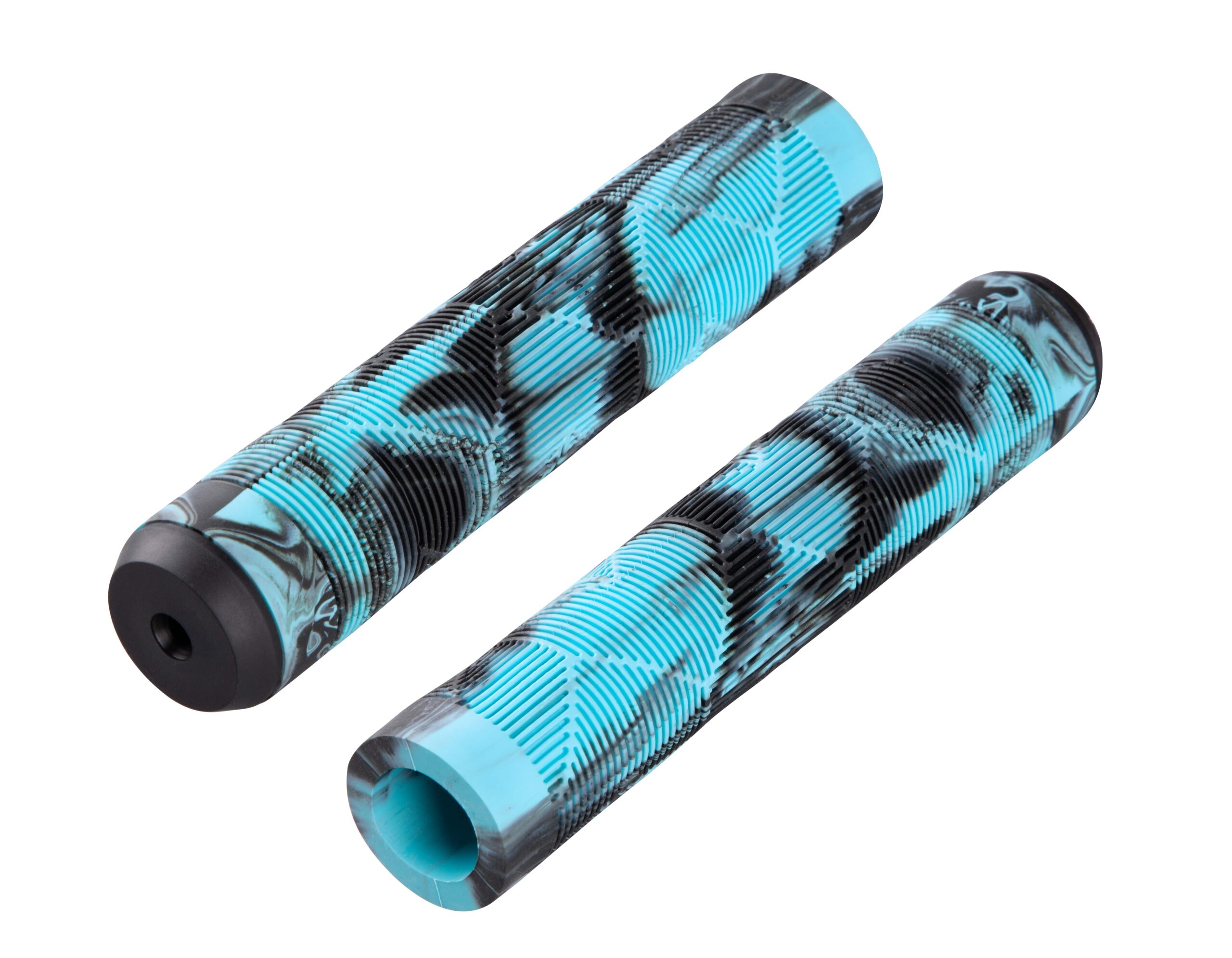 grips FORCE BMX145 rubber, black-blue, packed