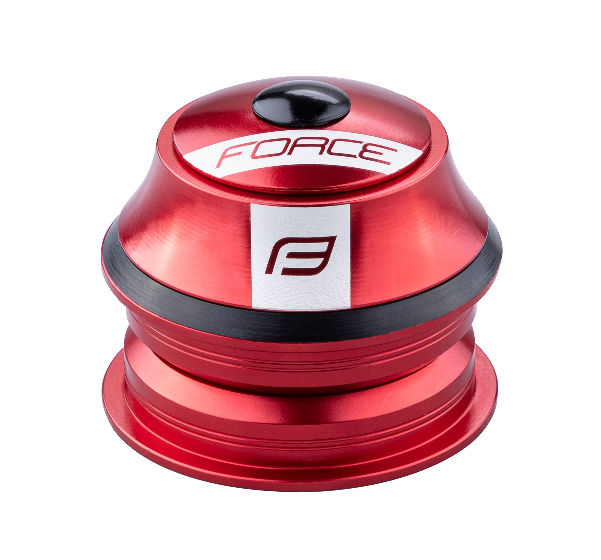 headset F AHEAD 1 1/8” semi-integrated Al, red