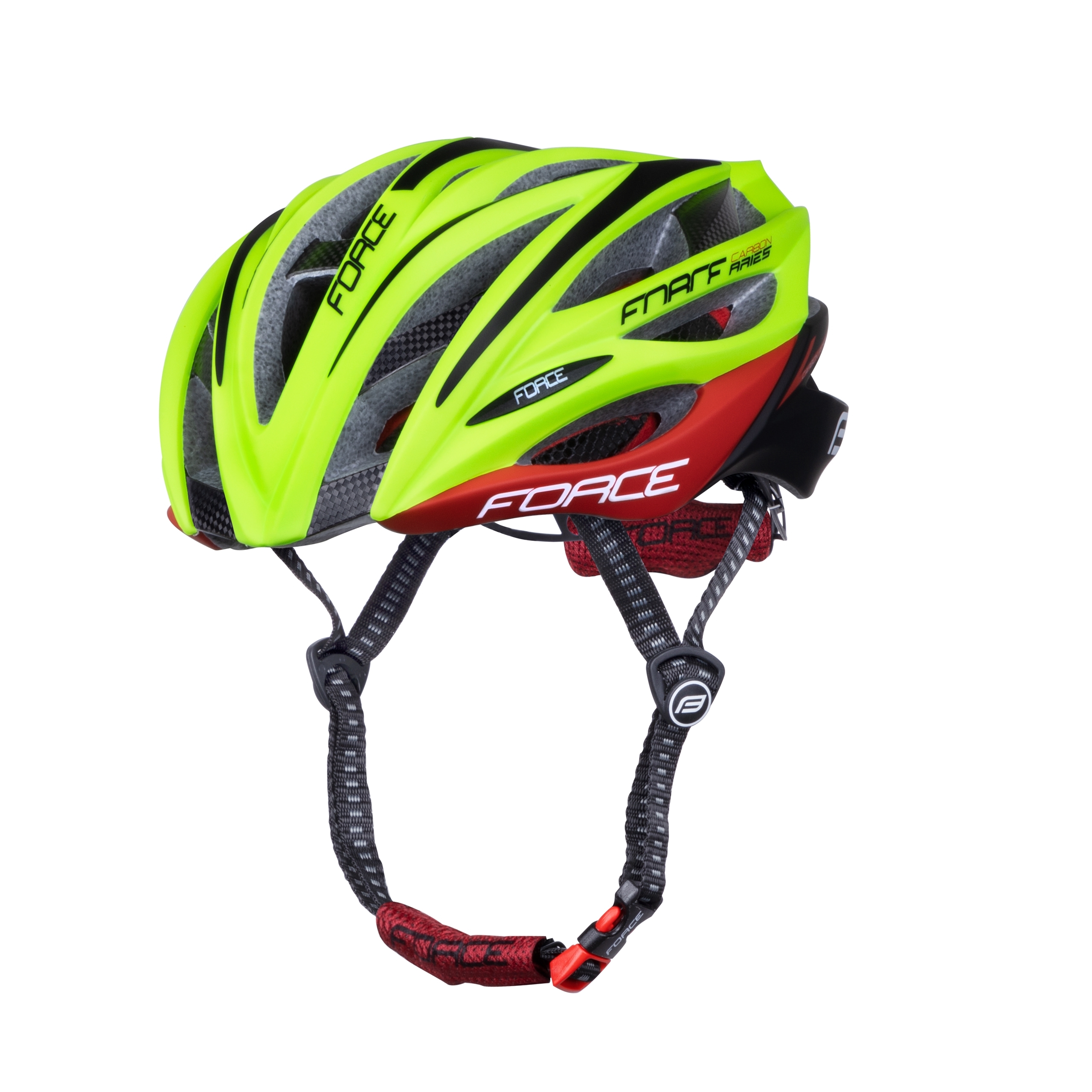 helmet F ARIES TEAM EDITION carbon, fluo-red S-M