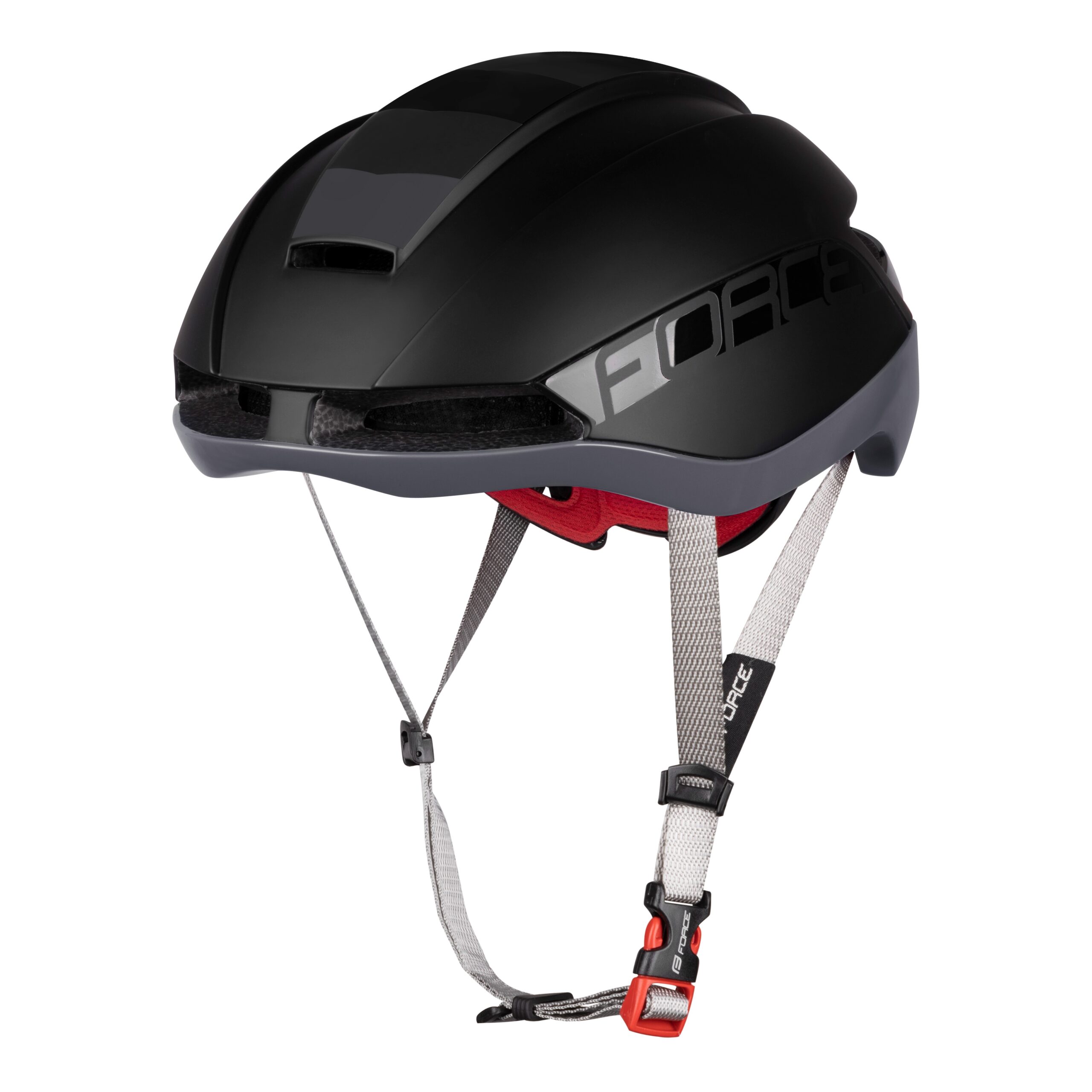 helmet FORCE ORCA, black matt-grey, L-XL