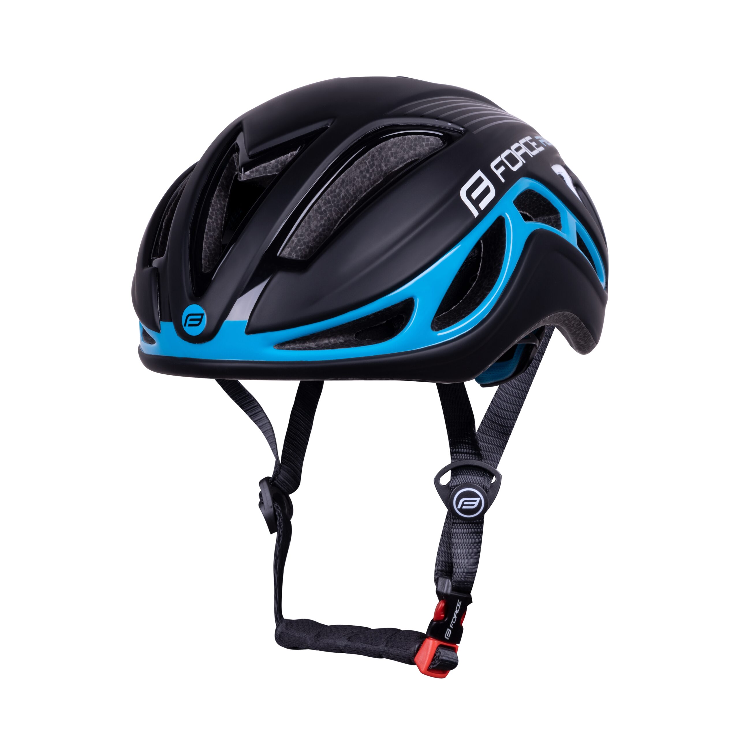 helmet FORCE REX, black-blue, L – XL