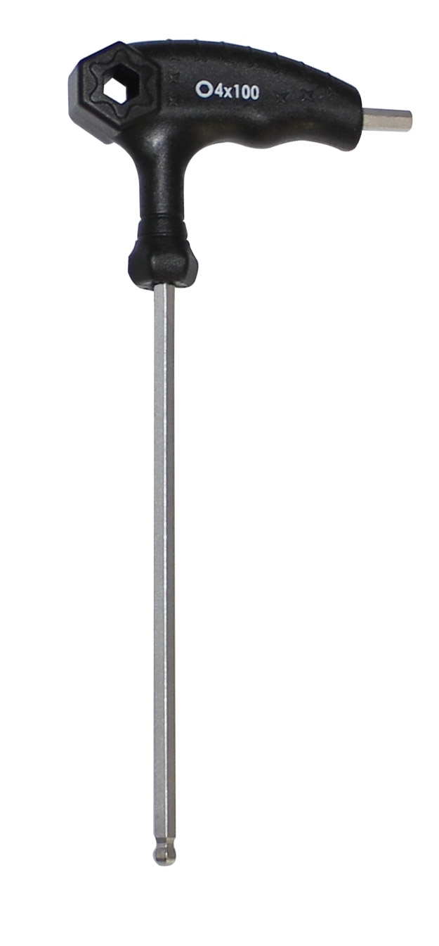 hex wrench FORCE with T handle, ball end 4