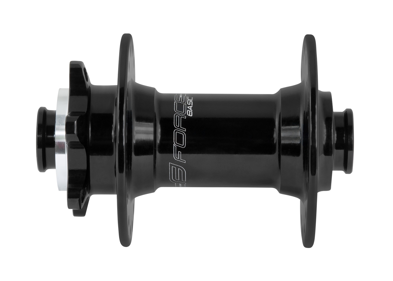 hub front FORCE BASIC 15mm,6b disc 32h, black