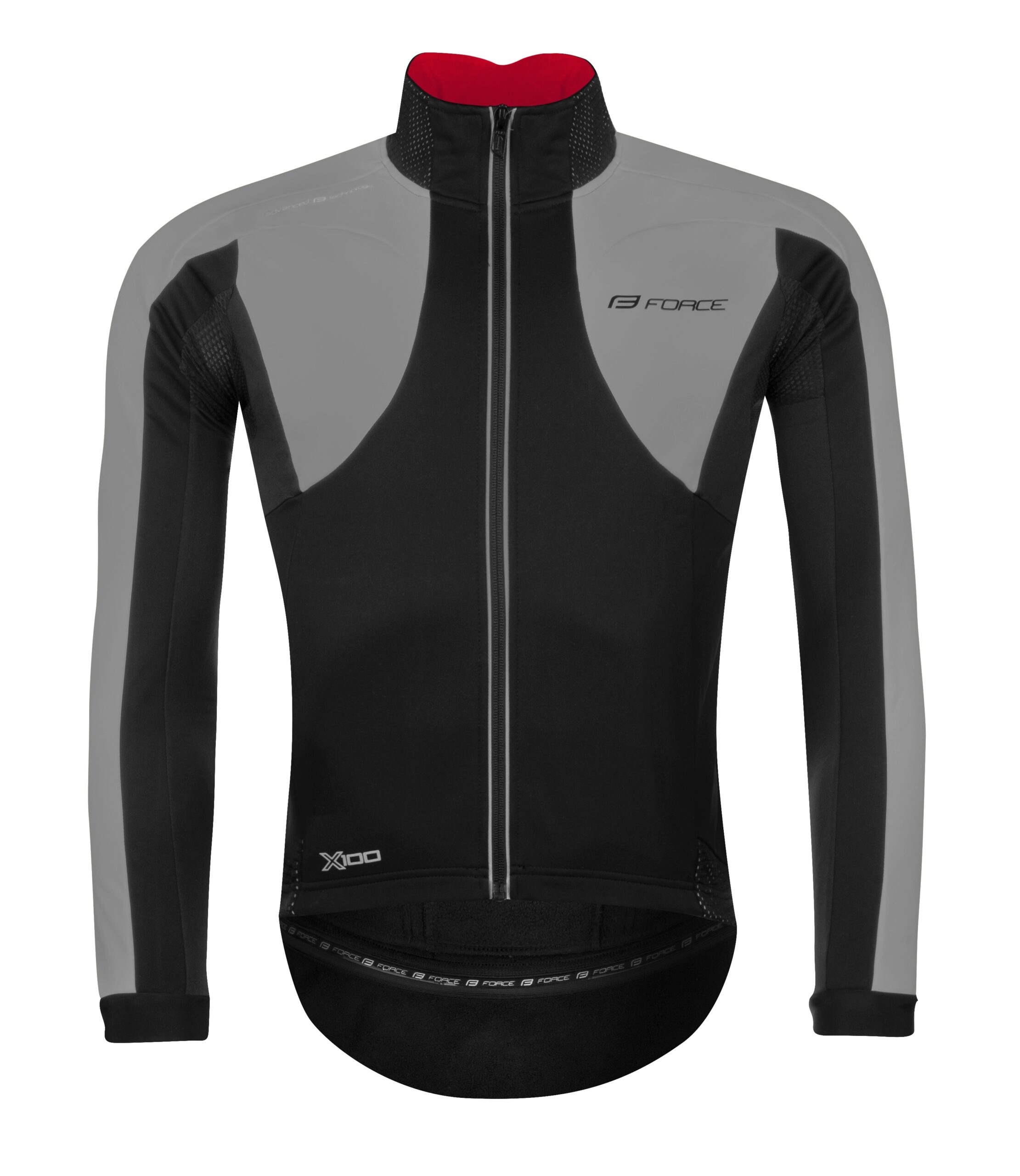 jacket FORCE X100 winter,black-grey L