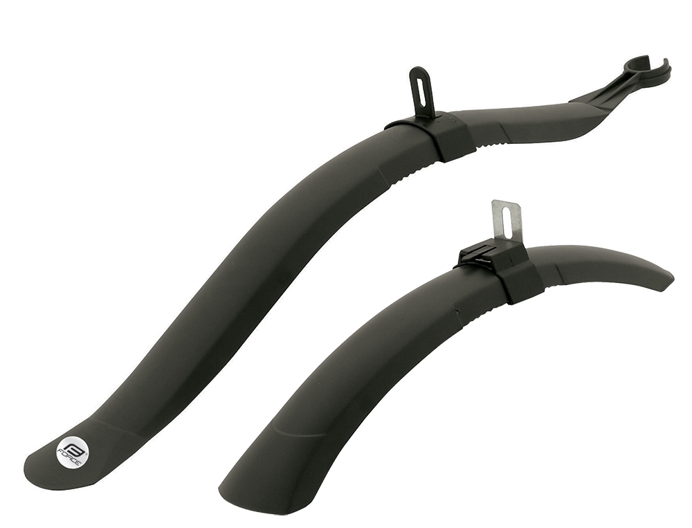 mudguards FORCE 16-20″ plastic, black