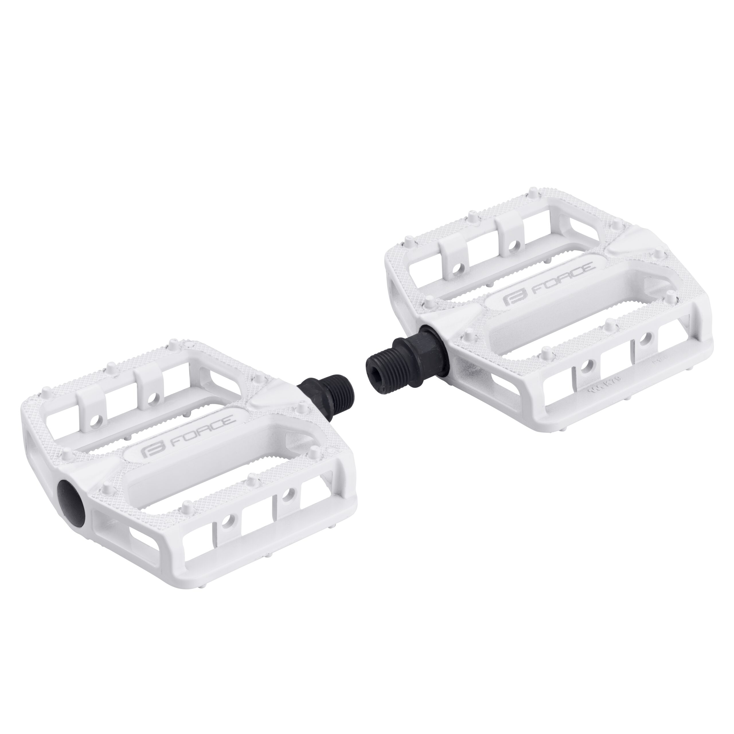 pedals FORCE BMX HOT alloy, white