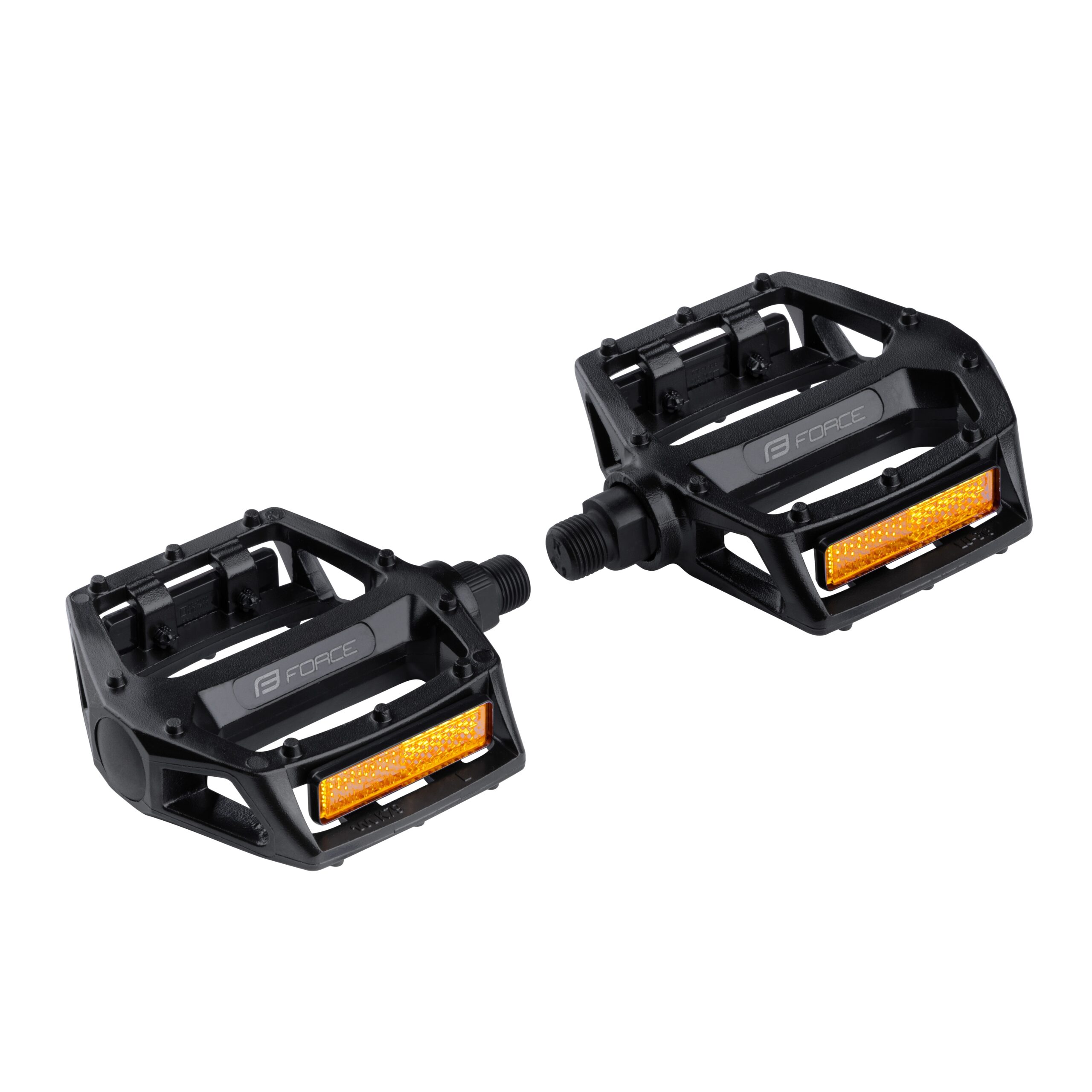 pedals FORCE RELISH Al ball bearings, black