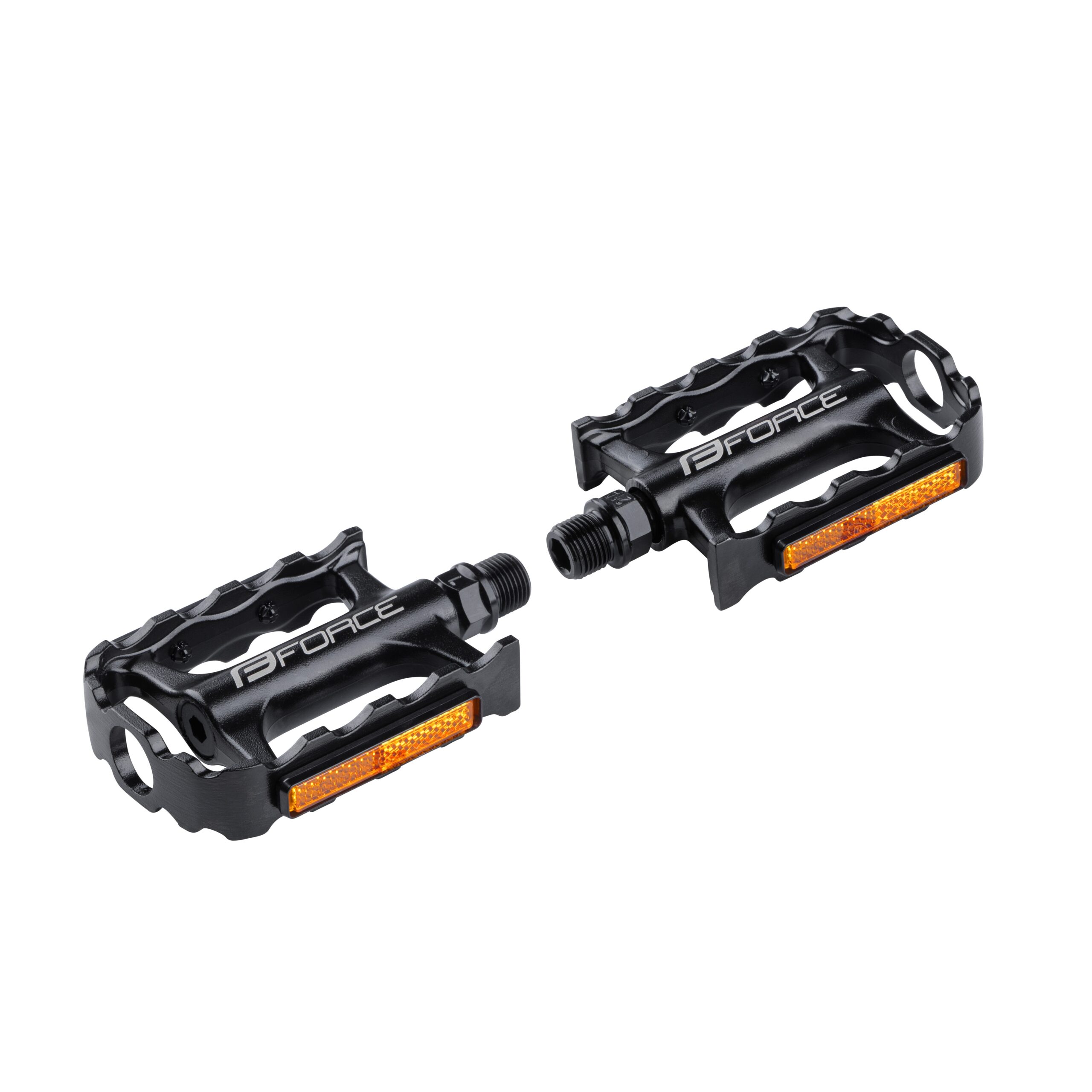 pedals FORCE REVO Al sealed bearings, black