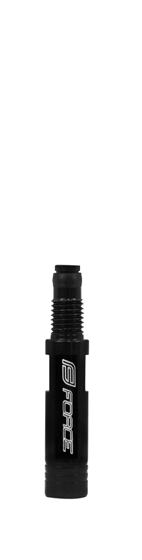 presta valve extender Al 21mm FORCE, black