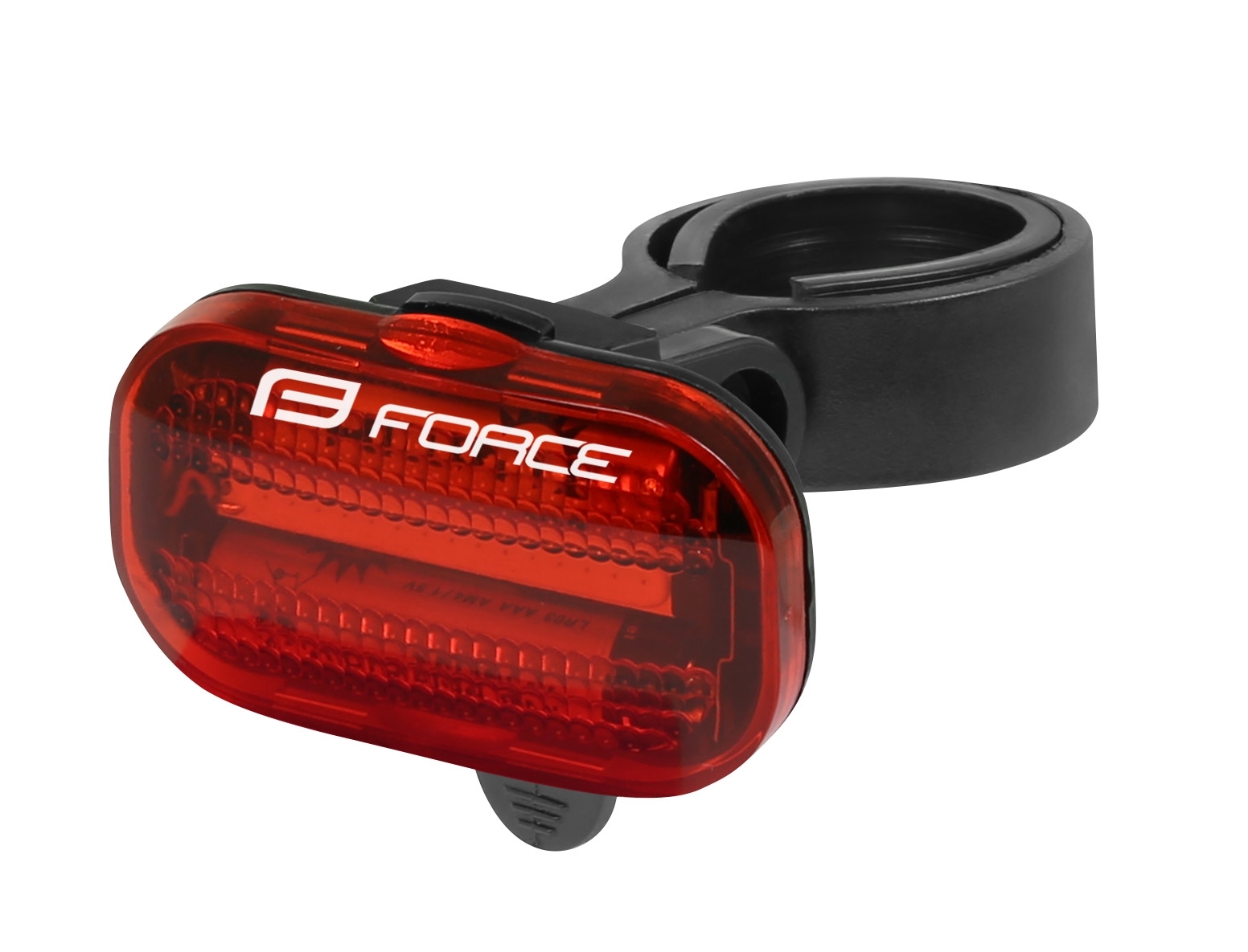 rear light FORCE BASIC LED 16LM LED + battery