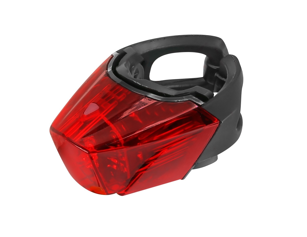 rear light FORCE CRYSTAL 30LM 3x LED, battery