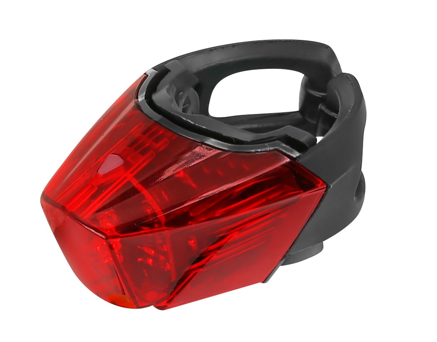 rear light FORCE CRYSTAL 30LM, 3x LED, USB