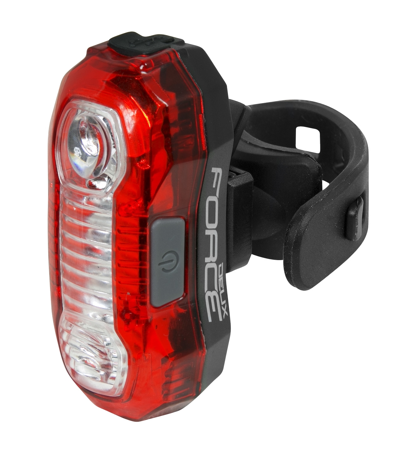 rear light FORCE DEUX 5x LED, USB